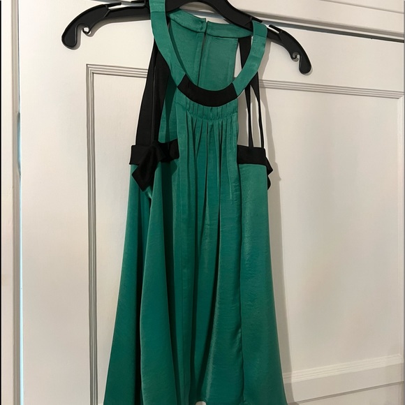 BCBG MAXAZARIA color block halter top - Picture 4 of 7